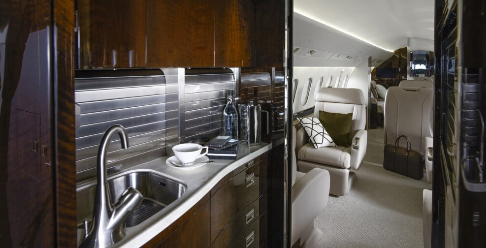 volo privato sul Dassault Falcon 900 LX